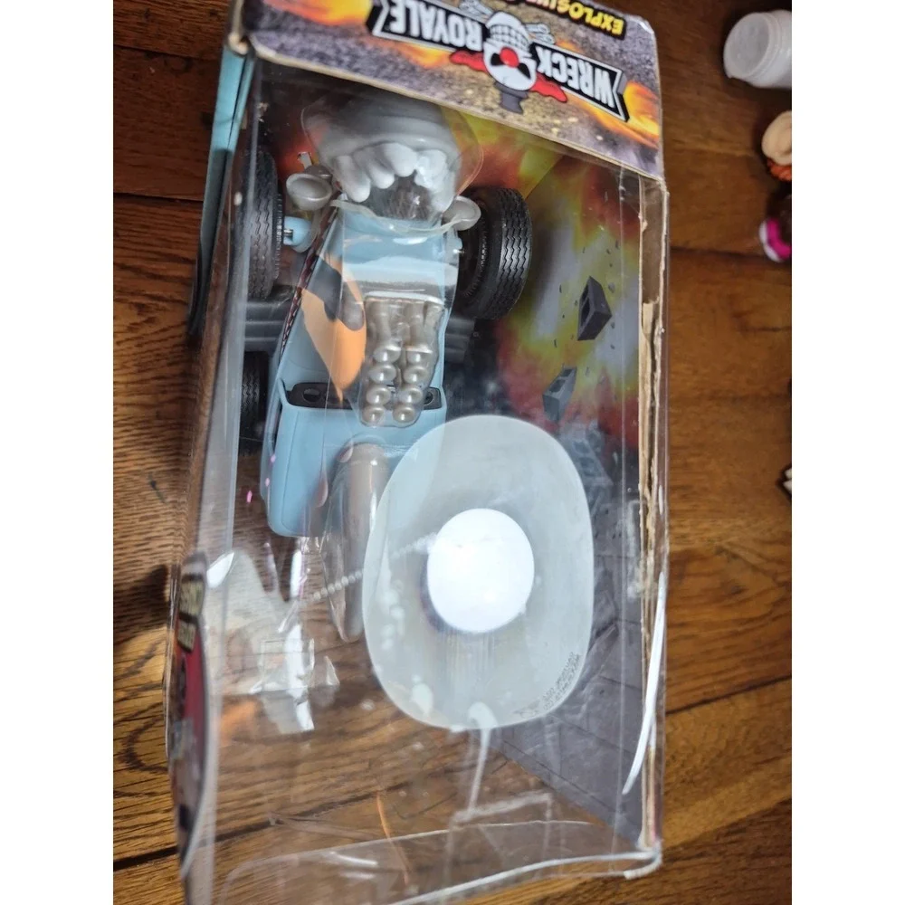 Wreck Royale-Ricky Rodder Toy Car Crashes & Flips Box Taped But Item Intact